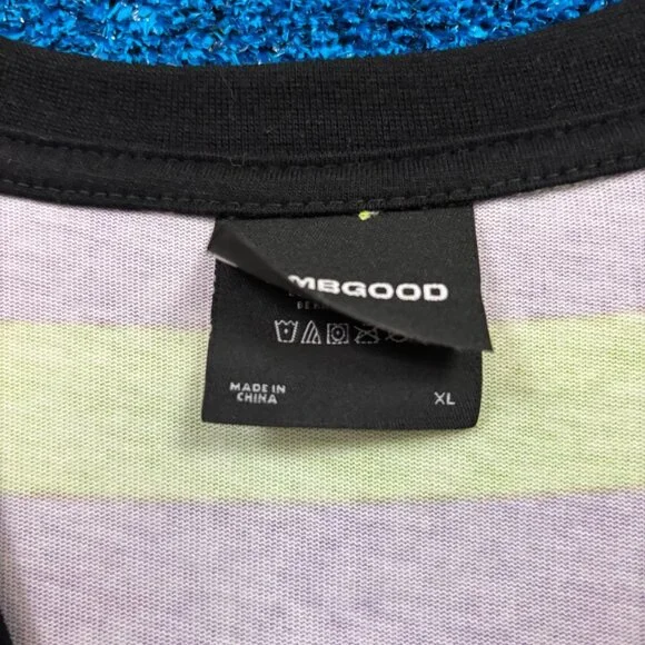 Goosebumps Horror Television Series Green/Purple T-Shirt Size Extra Large - Picture 4 of 4